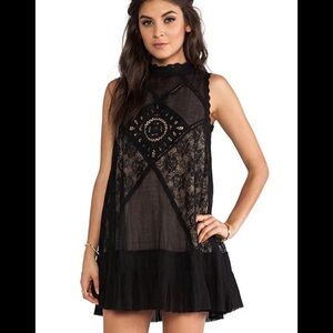 Free people angel lace dress size small